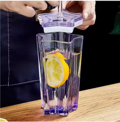 Glass Tumbler Mug with Lid - RashidExpress