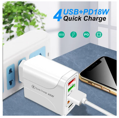 4 Port USB Charger - RashidExpress