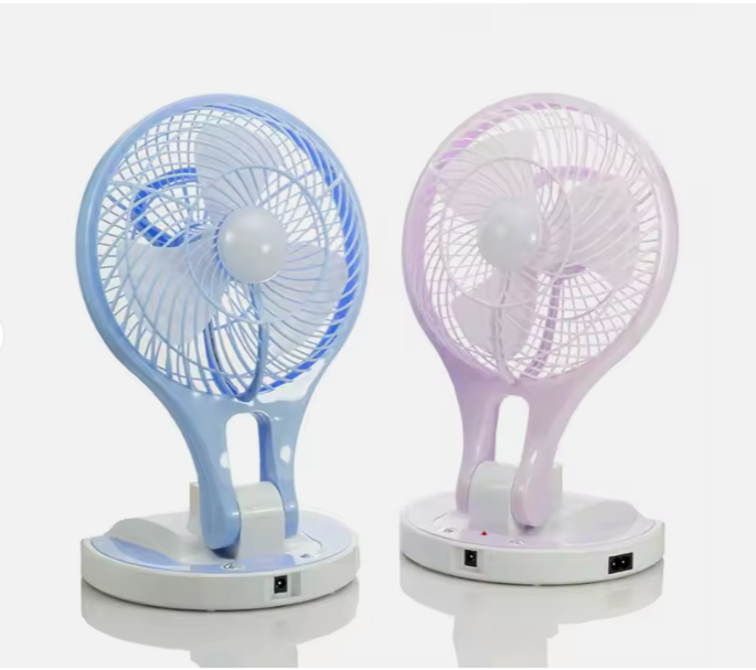 Portable Mni Fan with LED light - RashidExpress