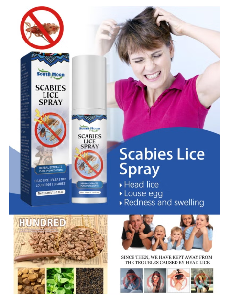 Hair Lice Repellent Spray