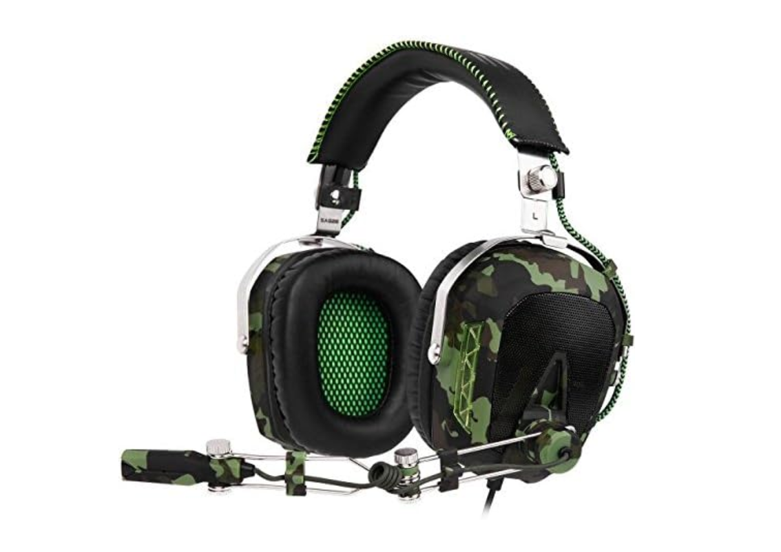 Bass Over-Ear Headphones with Mic