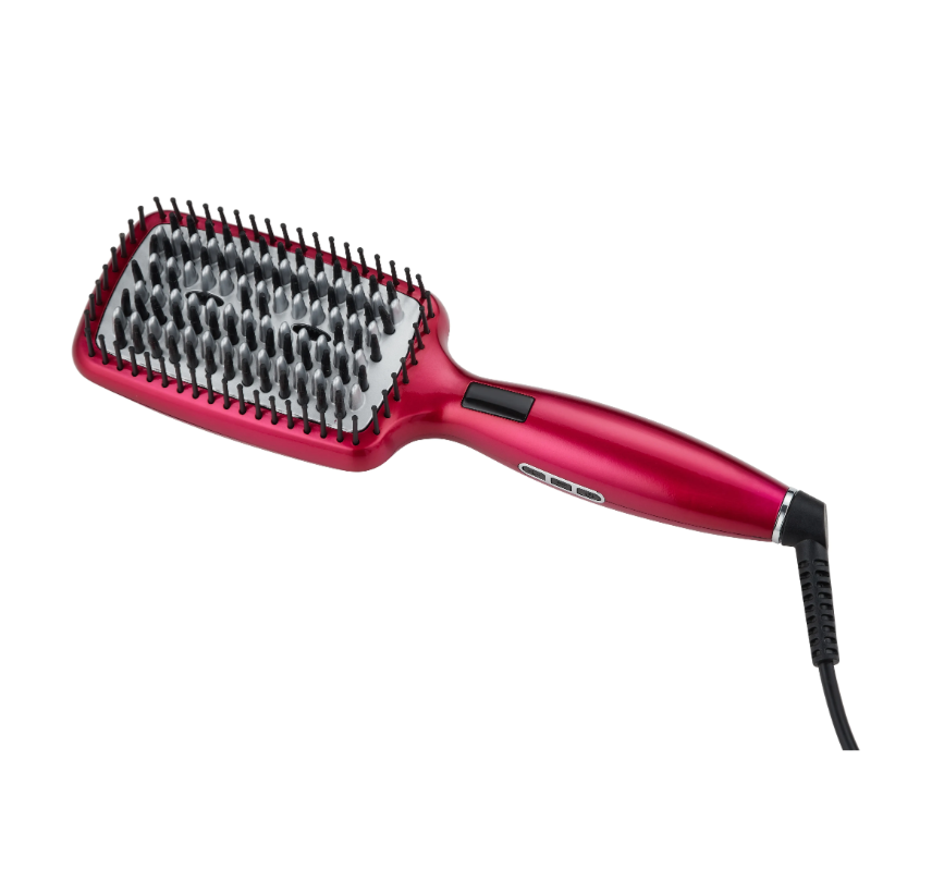 Hair Straightener Brush Comb