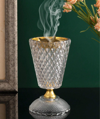 Diamond Wave Incense Burner