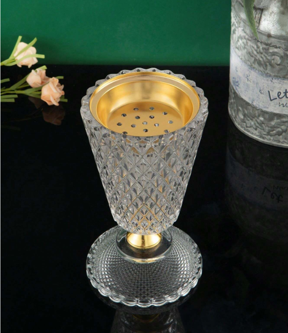 Diamond Wave Incense Burner