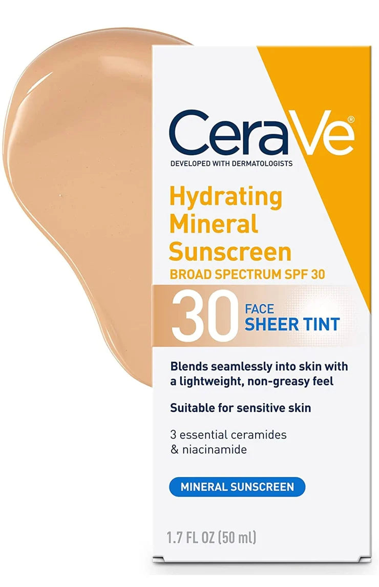 Hydrating Mineral Sunscreen Broad Spectrum SPF 50 - RashidExpress