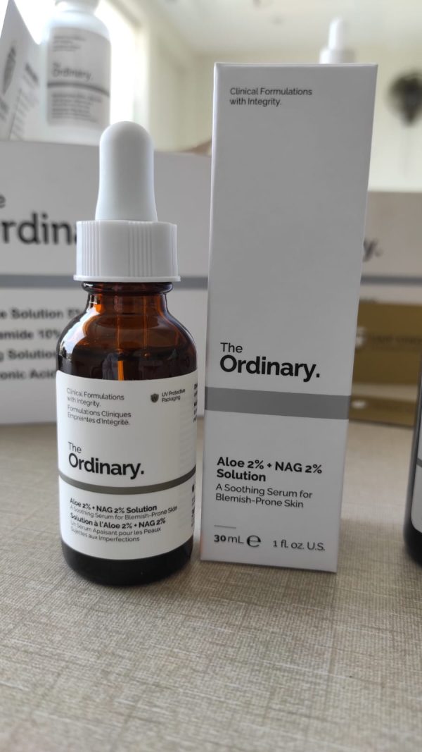 Ordinary. Aloe 2% + Nag 2% Solution 30ml - RashidExpress