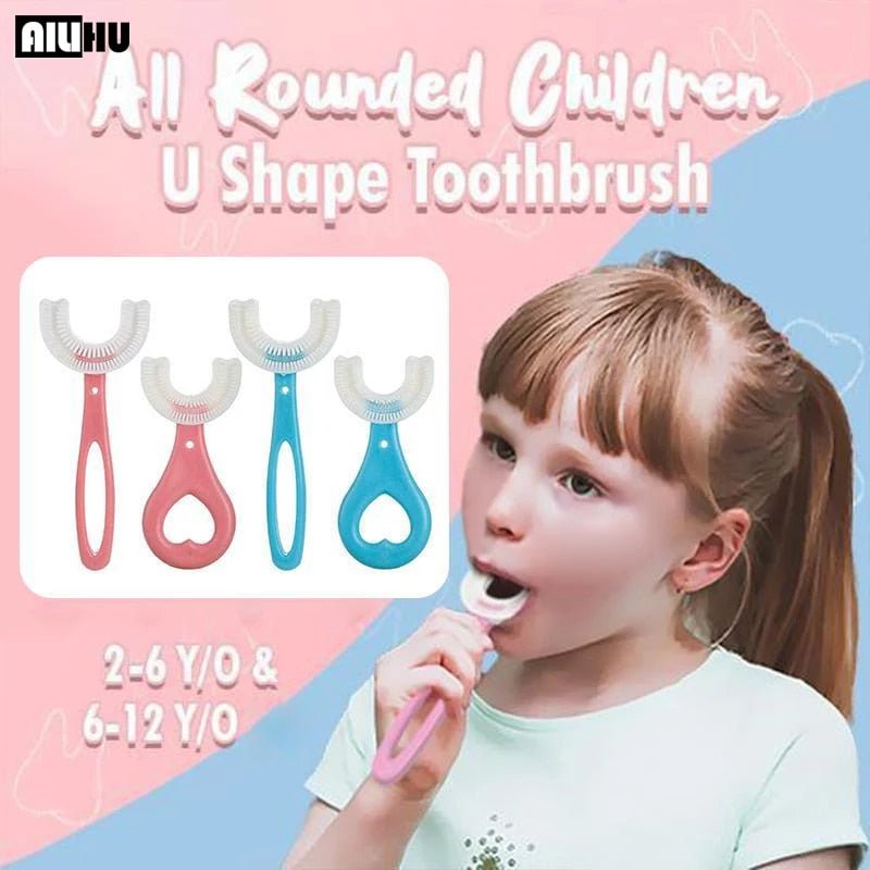 Kids U-Shaped Toothbrush - RashidExpress