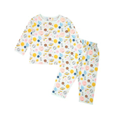 Button Up Sleepwear For Kids