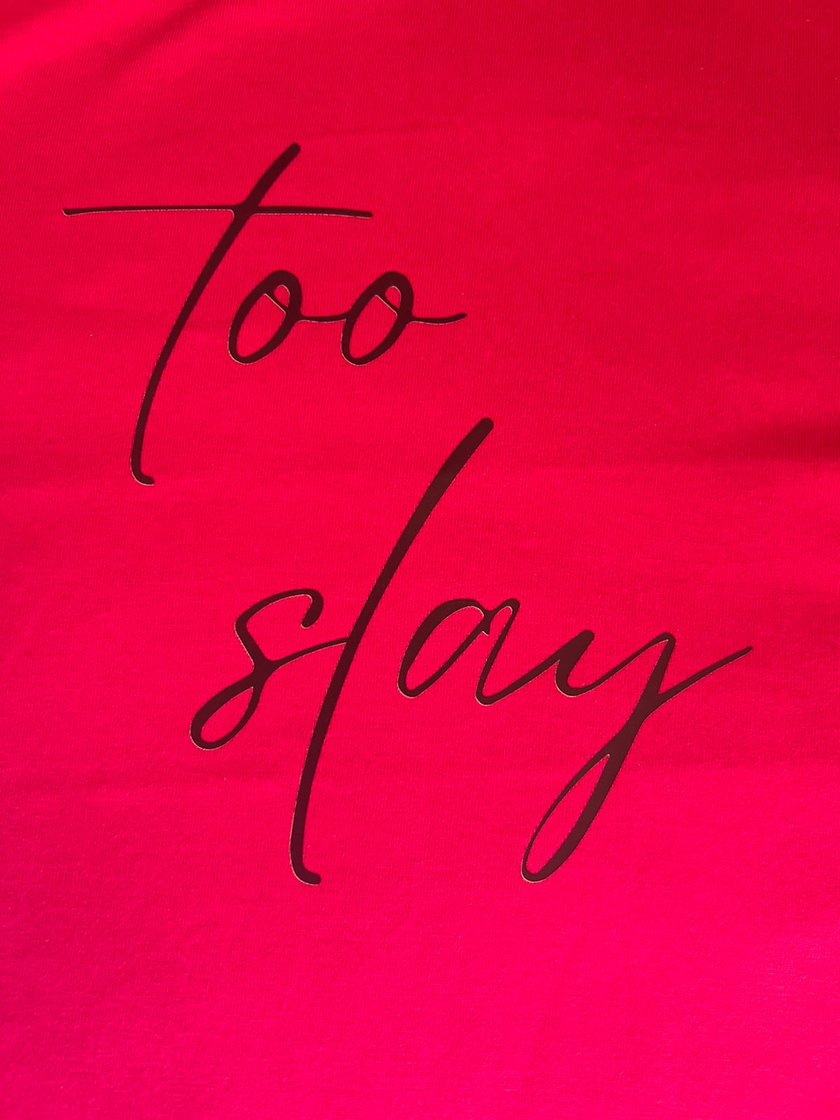 Too Slay - Custom Graphic DTG-Printed T-Shirt – Soft & Stylish