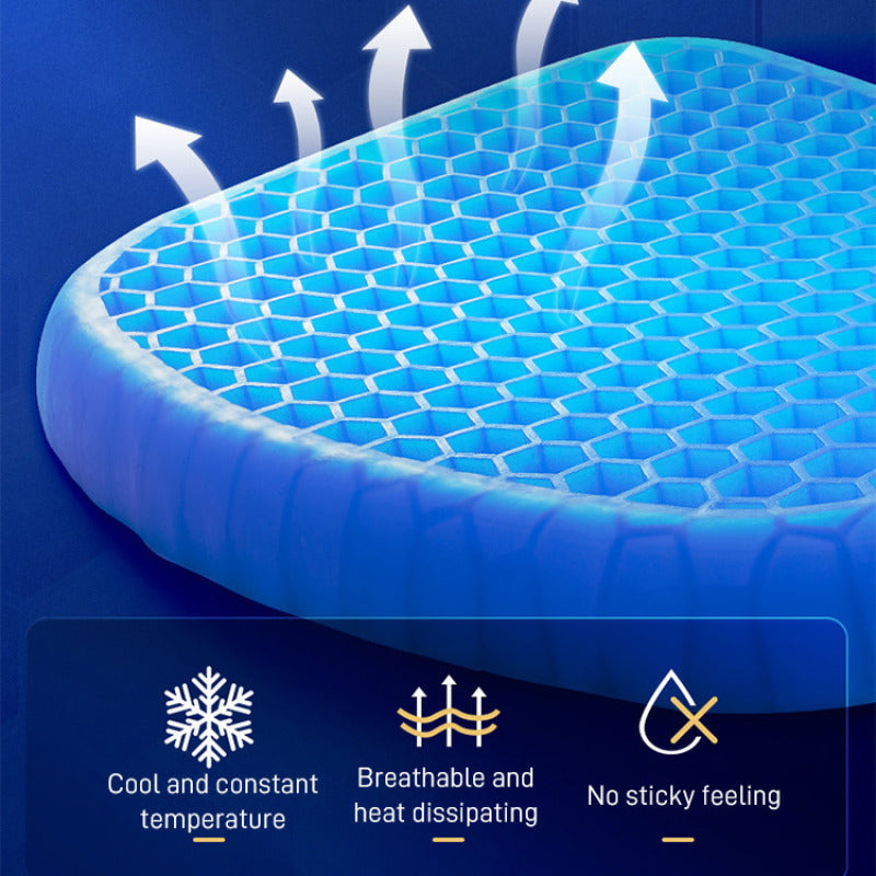 Silicone Ice Pad Insulated Car Seat Cushion - RashidExpress