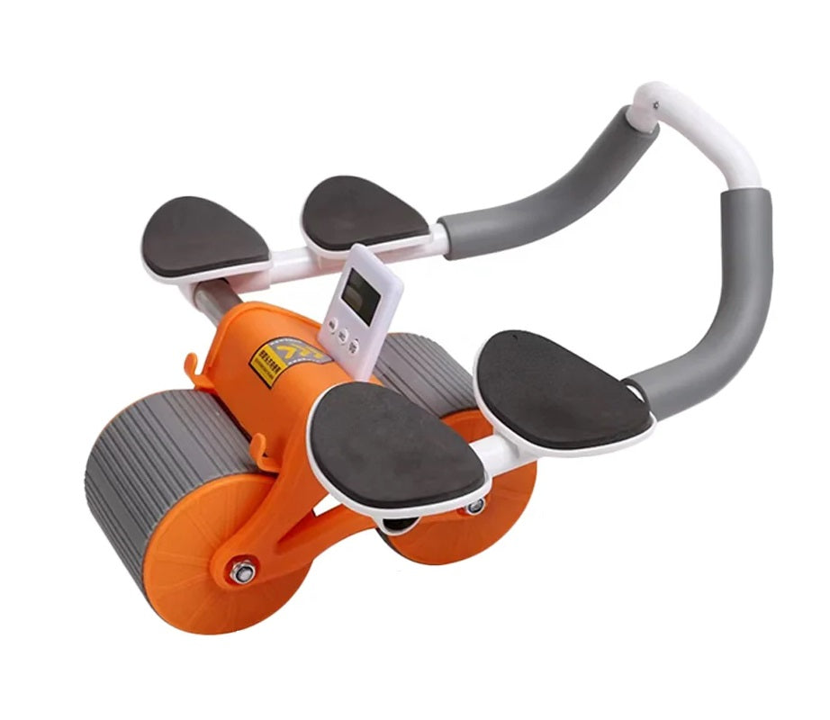 Auto Rebound Abs Wheel With Elbow Support - RashidExpress