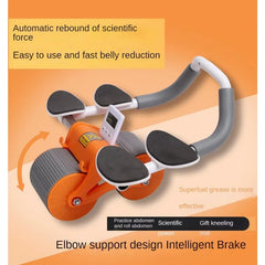 Auto Rebound Abs Wheel With Elbow Support - RashidExpress