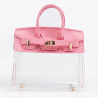 Popular Internet Celebrity Key Cover Handbag Transparent Small Bag