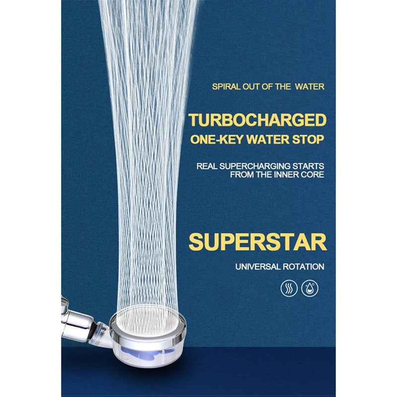 High Pressure Turbocharged Shower Head - RashidExpress