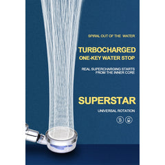 High Pressure Turbocharged Shower Head - RashidExpress