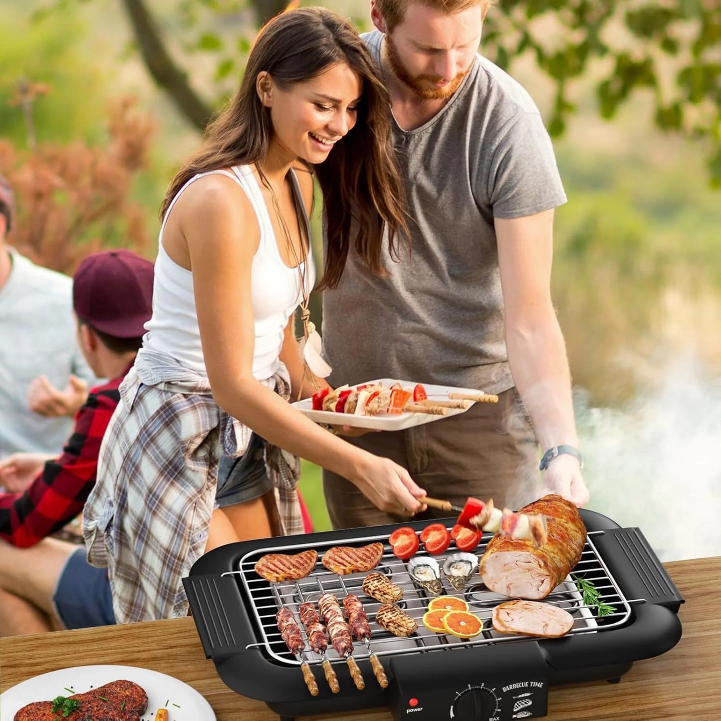 Electric Indoor Barbecue Machine