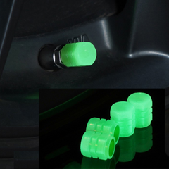 Car Luminous Tire Valve Cap(4 pcs set) - RashidExpress