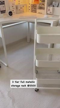 3 Tier Trolley Storage