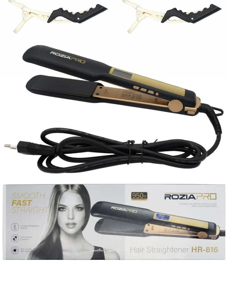 Hair Straightener with LCD Display - RashidExpress