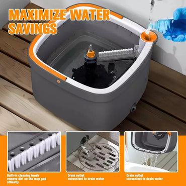 Rotating Spin Mop - F04